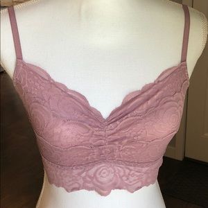 PINK Victoria’s Secret Purple Lace Bralette